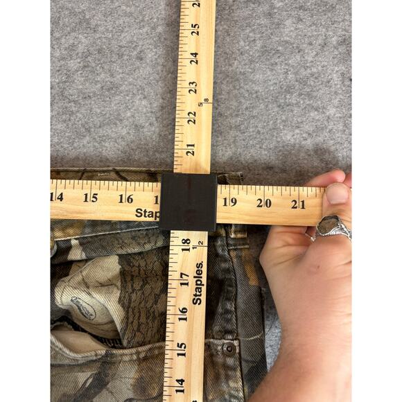 Vintage Realtree Camo Pants Mens 40x32 Brown Straight Hunting Outdoor Camouflage - Picture 4 of 6